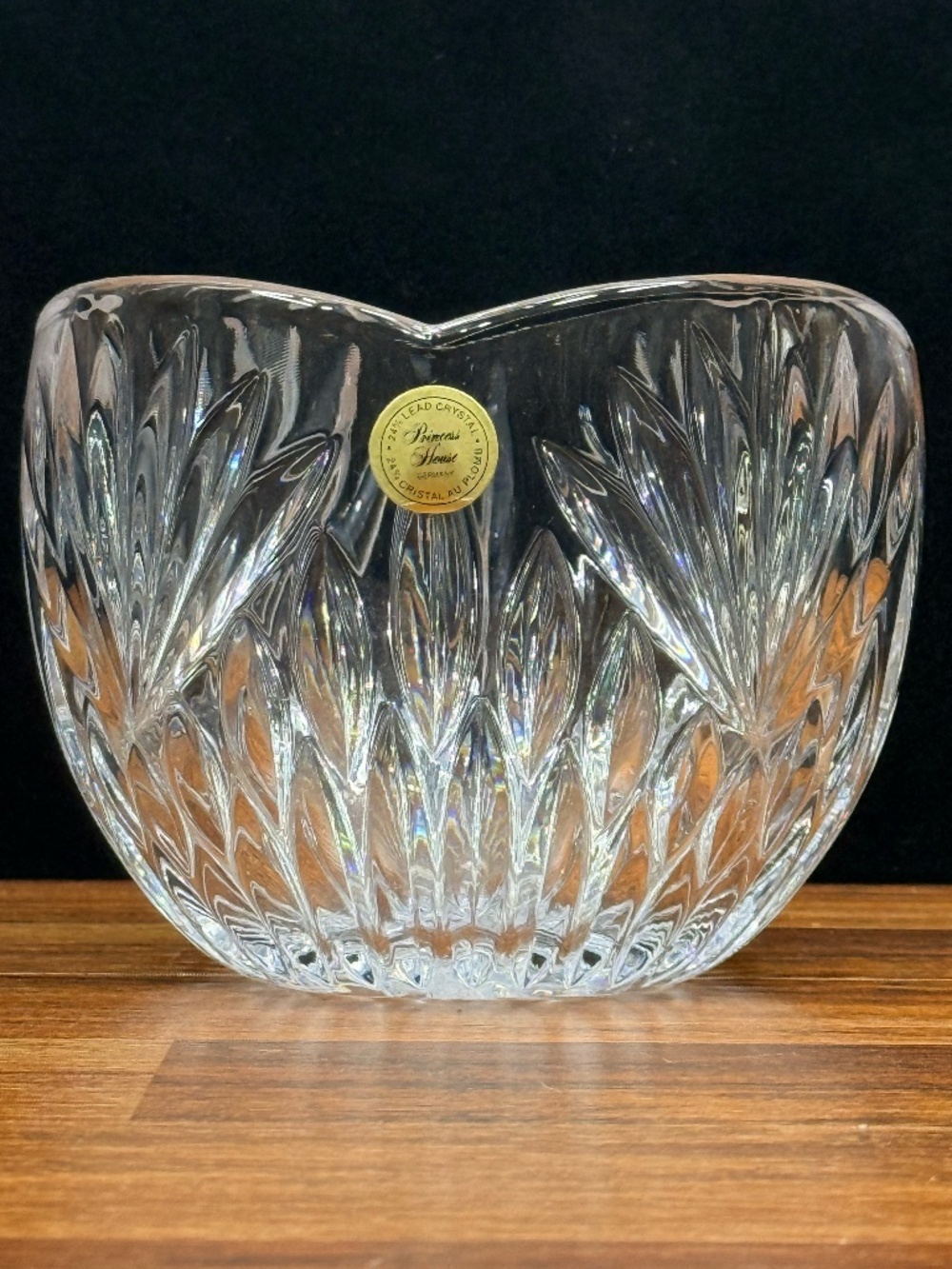 PRINCESS HOUSE 24% Lead Crystal Bowl